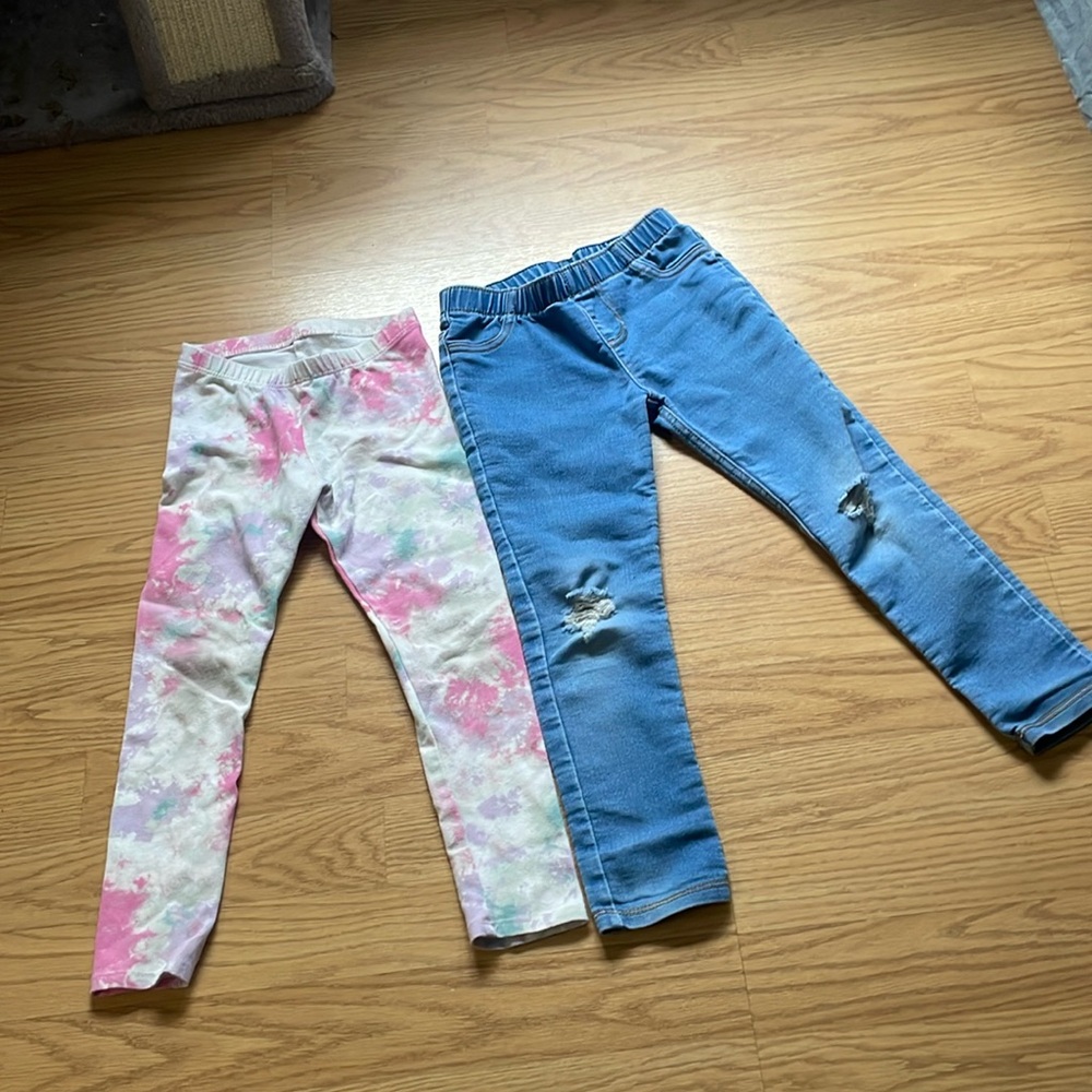 2 pairs of 4t pants cat&jack